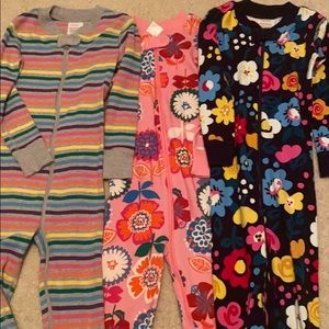 Nwot Hanna Andersson zip pajamas